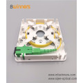 Telecommunication Equipment 1 Core Fiber Wall Socket Splitter FTTH caxia Mini Terminal box